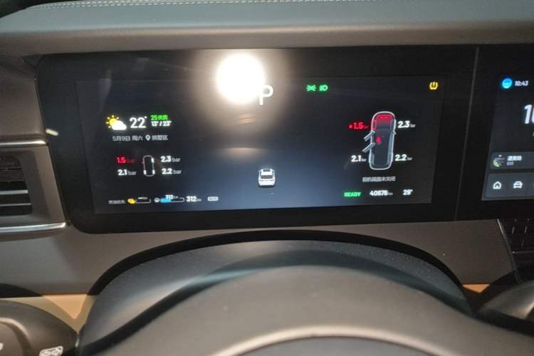 Used Li Auto ONE 2021 Extended-Range 6-Seater Version Instrument Cluster