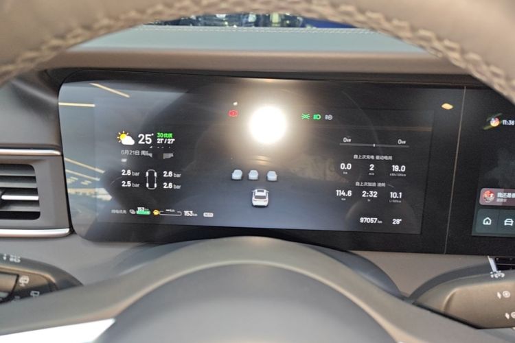 Used Li Auto ONE 2021 Extended-Range 6-Seater Version Instrument Cluster
