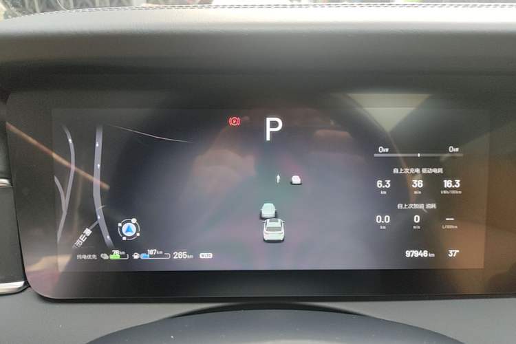 Used Li Auto ONE 2021 Extended-Range 6-Seater Version Instrument Cluster