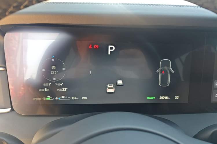 Used Li Auto ONE 2021 Extended-Range 6-Seater Version Instrument Cluster