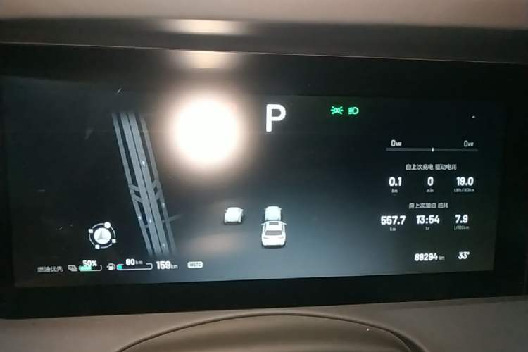 Used Li Auto ONE 2021 Extended-Range 6-Seater Version Instrument Cluster