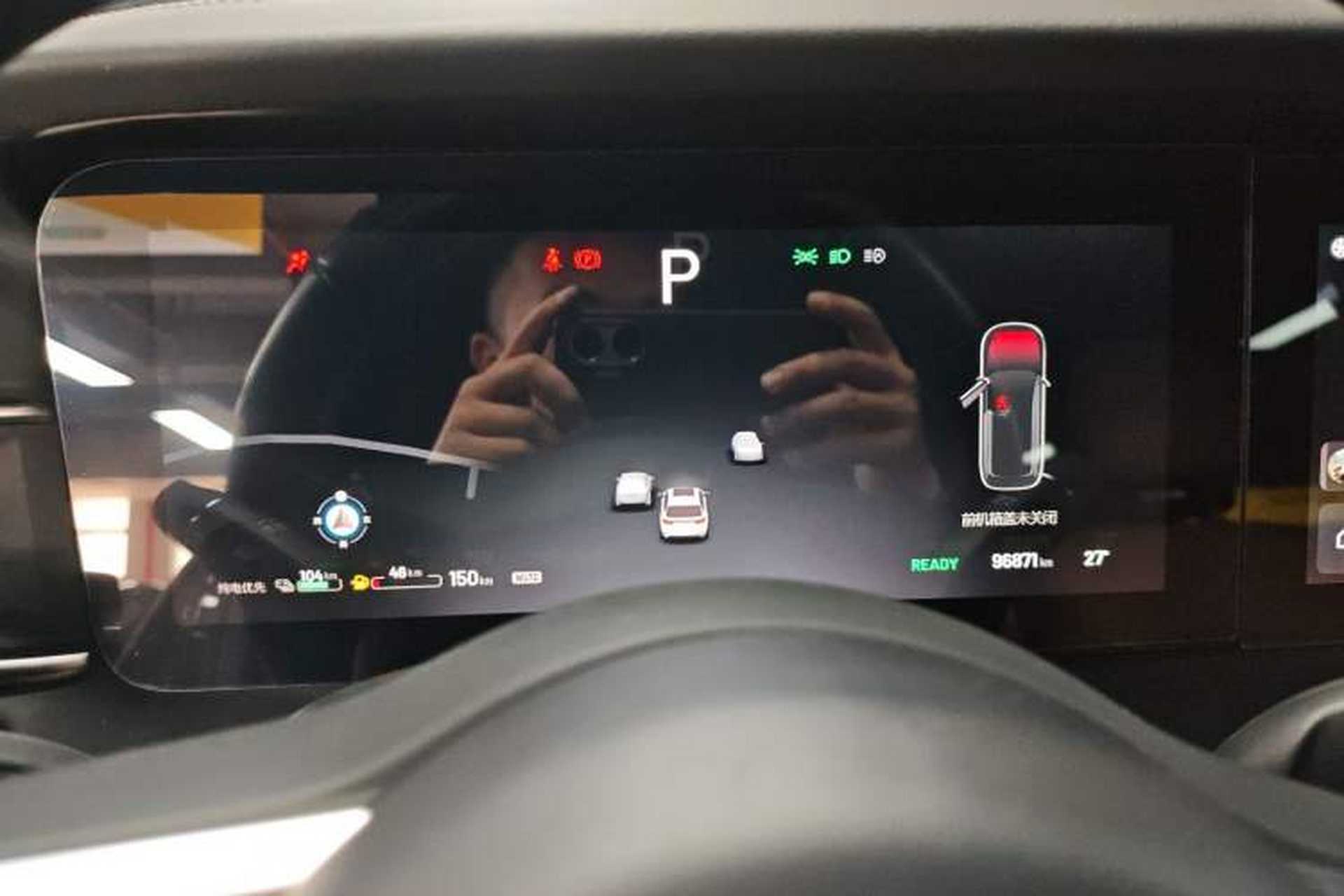 Used Li Auto ONE 2021 Extended-Range 6-Seater Version Instrument Cluster