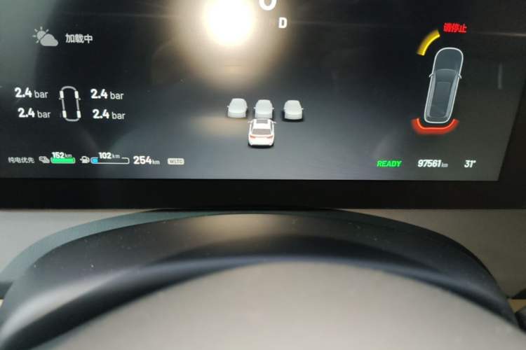 Used Li Auto ONE 2021 Extended-Range 6-Seater Version Instrument Cluster