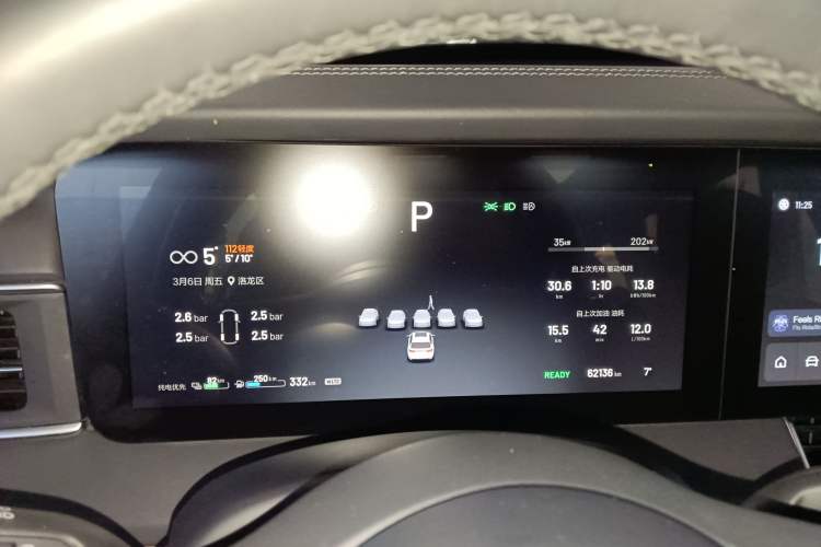 Used Li Auto ONE 2021 Extended-Range 6-Seater Version Instrument Cluster