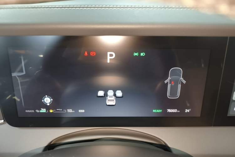 Used Li Auto ONE 2021 Extended-Range 6-Seater Version Instrument Cluster