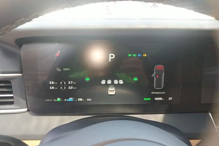 Used Li Auto ONE 2021 Extended-Range 6-Seater Version Instrument Cluster
