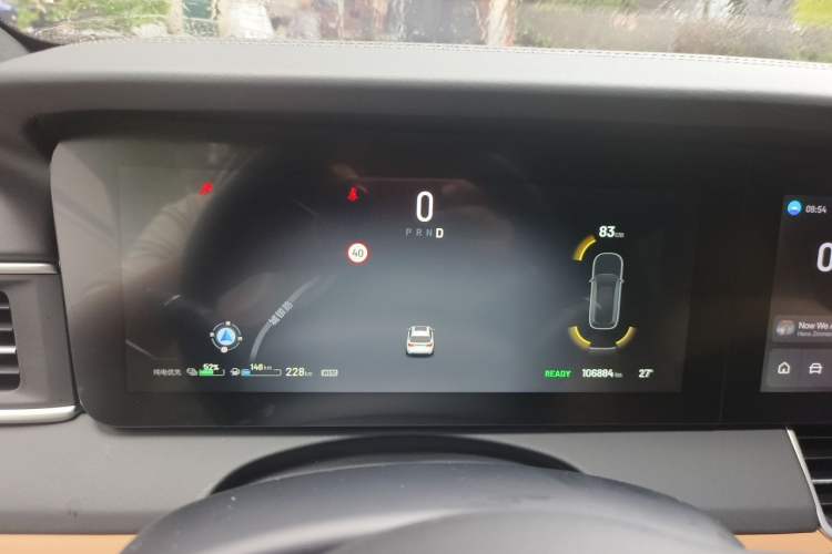 Used Li Auto ONE 2021 Extended-Range 6-Seater Version Instrument Cluster