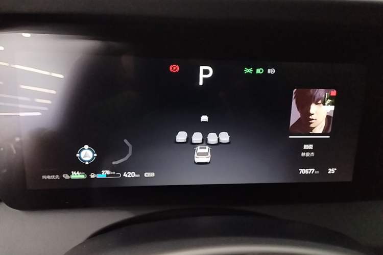 Used Li Auto ONE 2021 Extended-Range 6-Seater Version Instrument Cluster