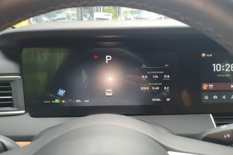 Used Li Auto ONE 2021 Extended-Range 6-Seater Version Instrument Cluster