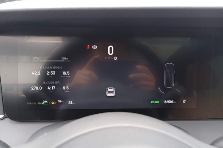Used Li Auto ONE 2021 Extended-Range 6-Seater Version Instrument Cluster