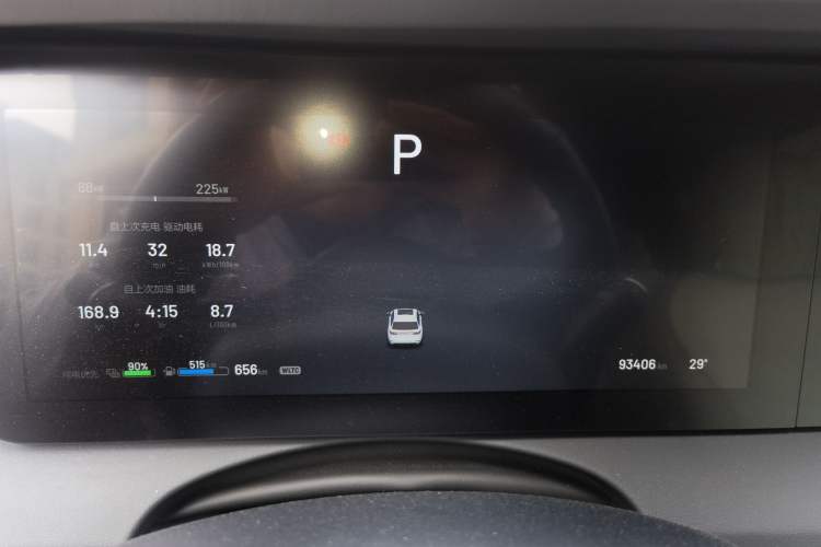 Used Li Auto ONE 2021 Extended-Range 6-Seater Version Instrument Cluster