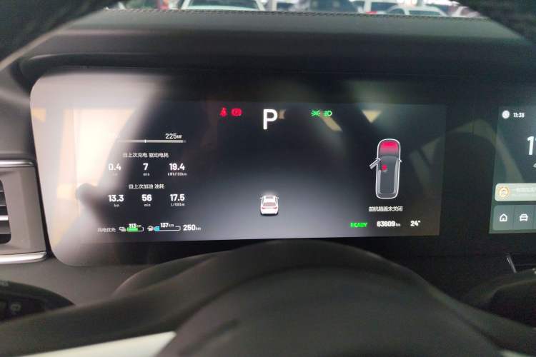 Used Li Auto ONE 2021 Extended-Range 6-Seater Version Instrument Cluster