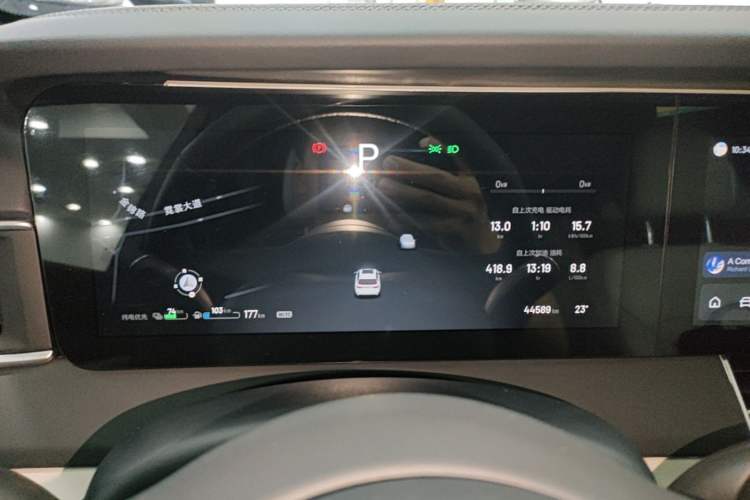 Used Li Auto ONE 2021 Extended-Range 6-Seater Version Instrument Cluster