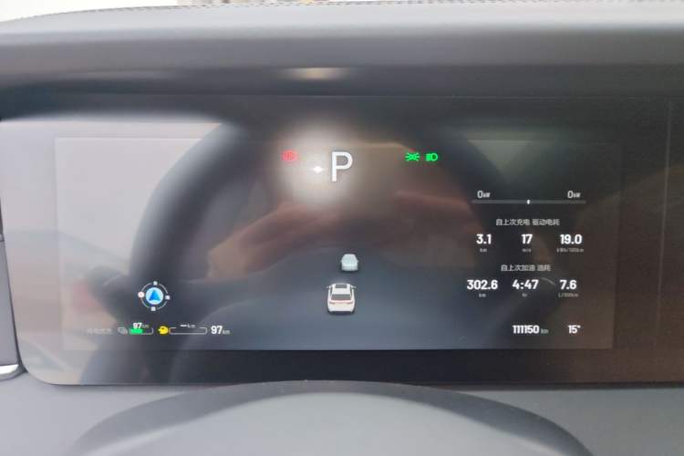 Used Li Auto ONE 2021 Extended-Range 6-Seater Version Instrument Cluster