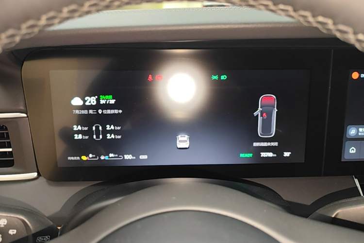 Used Li Auto ONE 2021 Extended-Range 6-Seater Version Instrument Cluster