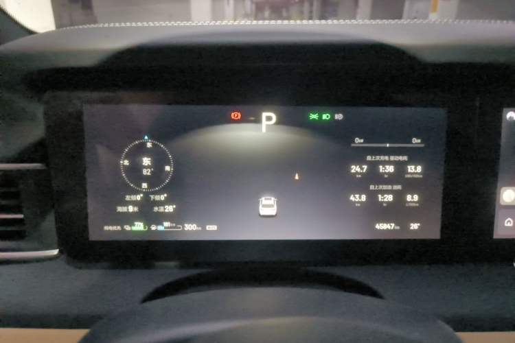 Used Li Auto ONE 2021 Extended-Range 6-Seater Version Instrument Cluster
