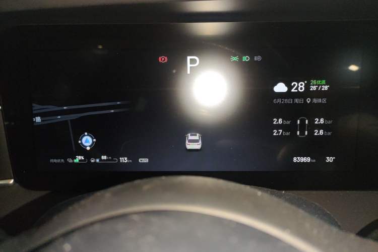 Used Li Auto ONE 2021 Extended-Range 6-Seater Version Instrument Cluster