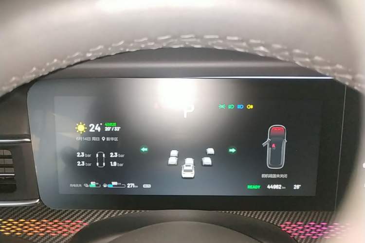 Used Li Auto ONE 2021 Extended-Range 6-Seater Version Instrument Cluster