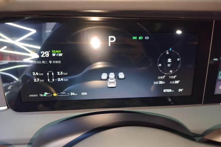 Used Li Auto ONE 2021 Extended-Range 6-Seater Version Instrument Cluster