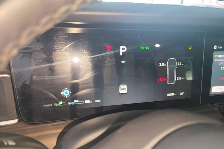 Used Li Auto ONE 2021 Extended-Range 6-Seater Version Instrument Cluster
