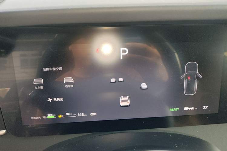 Used Li Auto ONE 2021 Extended-Range 6-Seater Version Instrument Cluster