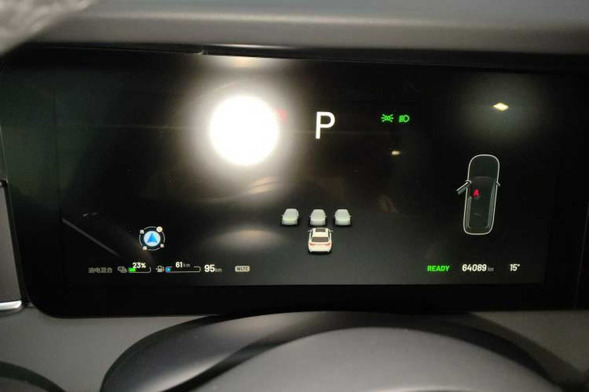 Used Li Auto ONE 2021 Extended-Range 6-Seater Version Instrument Cluster