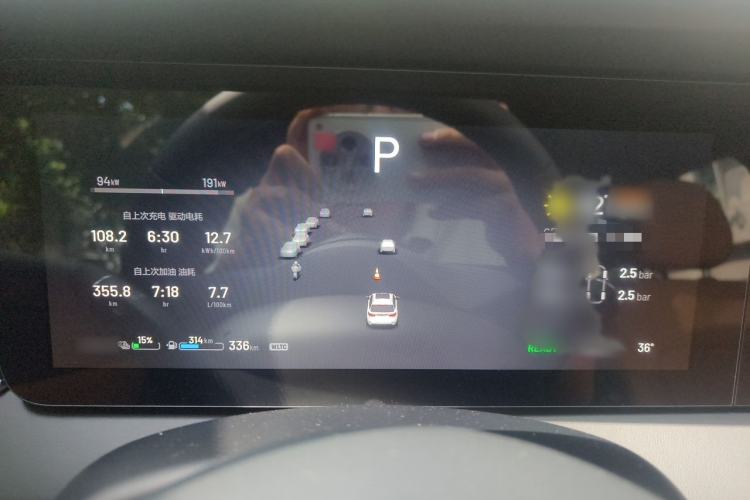 Used Li Auto ONE 2021 Extended-Range 6-Seater Version Instrument Cluster