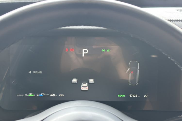 Used Li Auto ONE 2021 Extended-Range 6-Seater Version Odometer Close Up