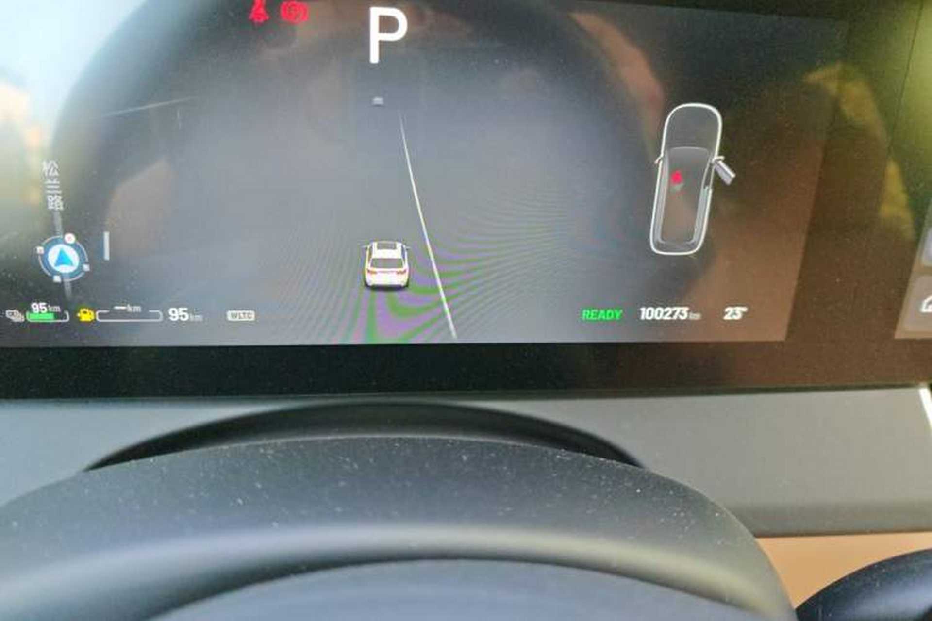 Used Li Auto ONE 2021 Extended-Range 6-Seater Version Odometer Close Up