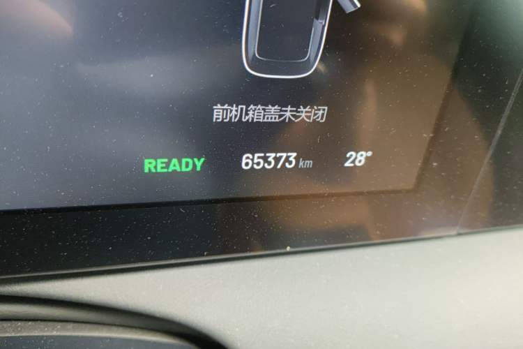 Used Li Auto ONE 2021 Extended-Range 6-Seater Version Odometer Close Up