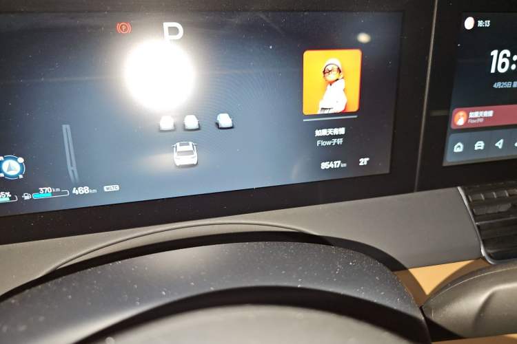 Used Li Auto ONE 2021 Extended-Range 6-Seater Version Odometer Close Up
