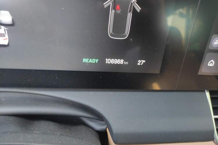 Used Li Auto ONE 2021 Extended-Range 6-Seater Version Odometer Close Up