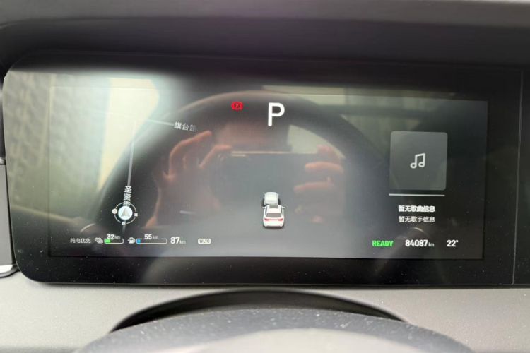 Used Li Auto ONE 2021 Extended-Range 6-Seater Version Odometer Close Up