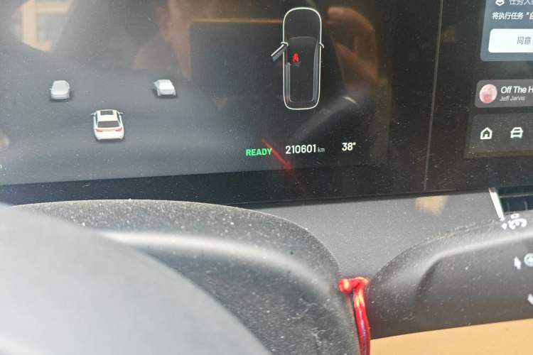 Used Li Auto ONE 2021 Extended-Range 6-Seater Version Odometer Close Up