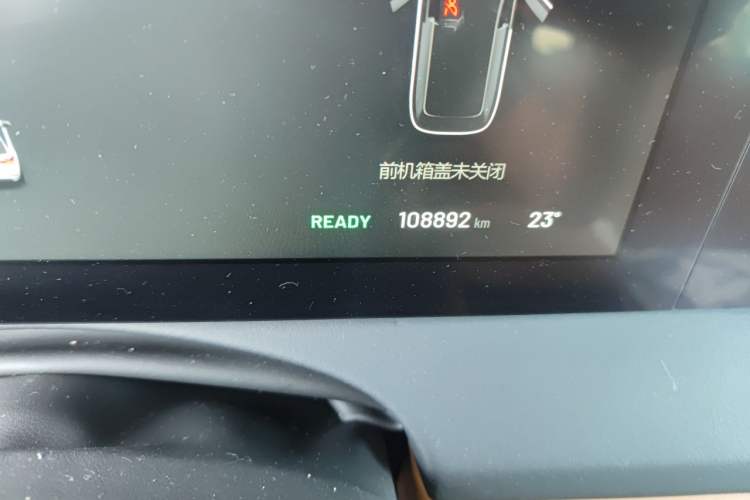 Used Li Auto ONE 2021 Extended-Range 6-Seater Version Odometer Close Up