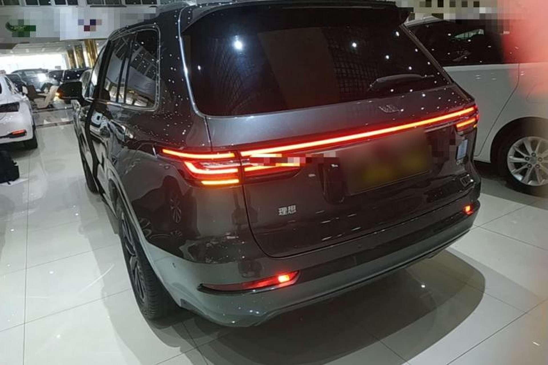 Used Li Auto ONE 2021 Extended-Range 6-Seater Version Rear Left 45 Deg
