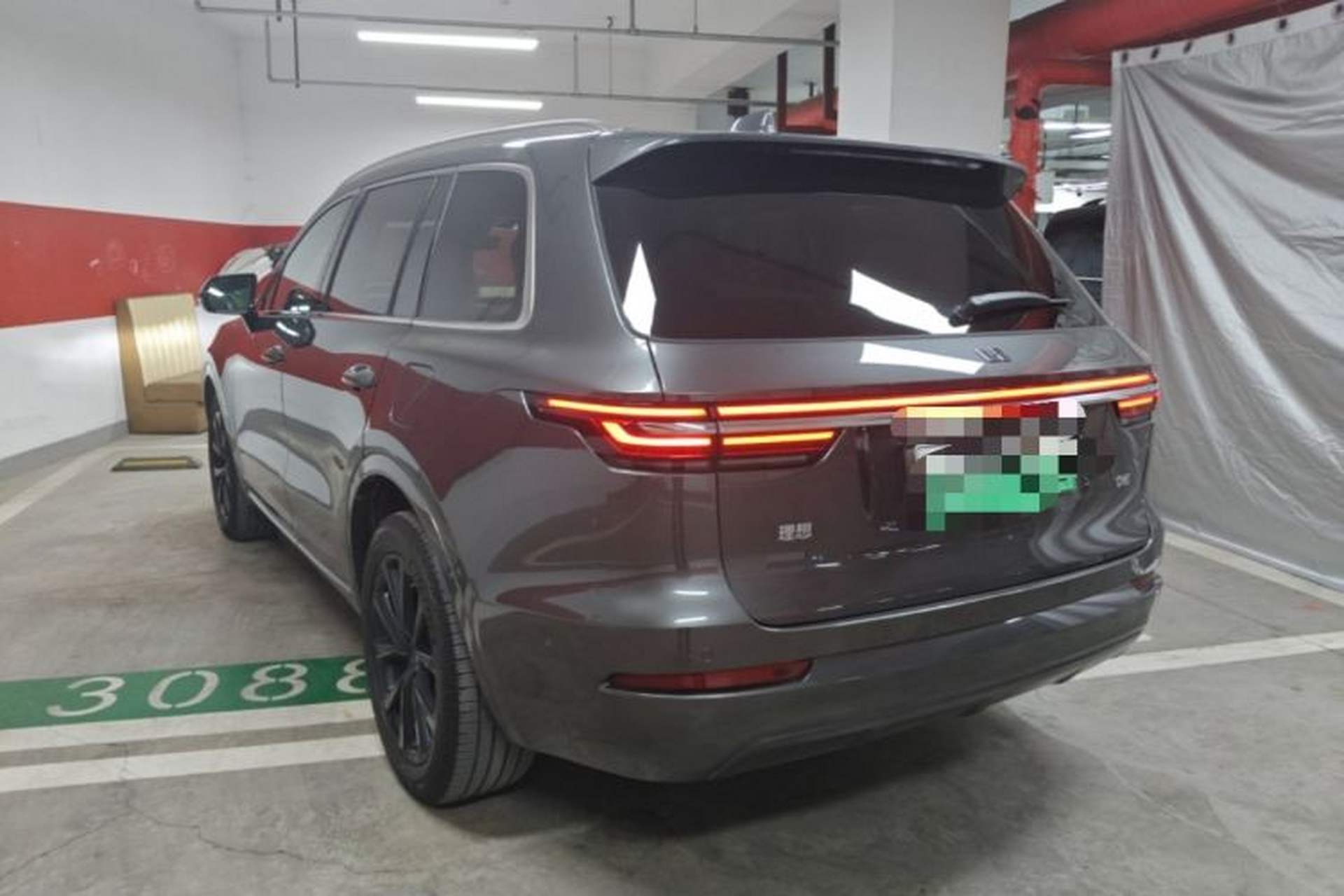 Used Li Auto ONE 2021 Extended-Range 6-Seater Version Rear Left 45 Deg