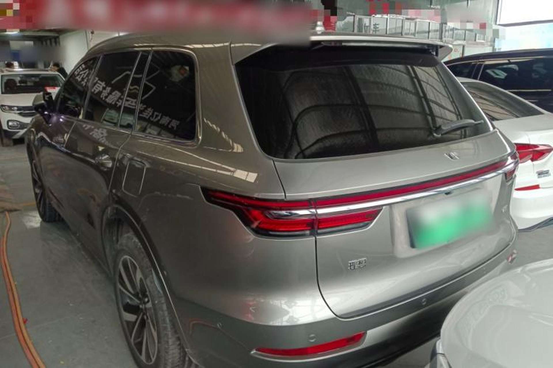 Used Li Auto ONE 2021 Extended-Range 6-Seater Version Rear Left 45 Deg