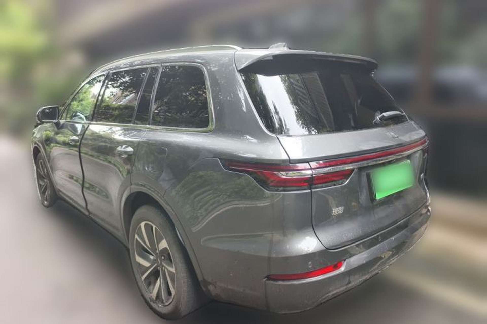 Used Li Auto ONE 2021 Extended-Range 6-Seater Version Rear Left 45 Deg