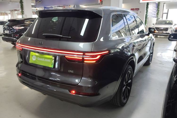 Used Li Auto ONE 2021 Extended-Range 6-Seater Version Rear Right 45 Deg