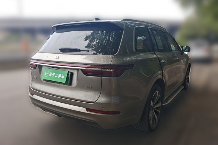 Used Li Auto ONE 2021 Extended-Range 6-Seater Version Rear Right 45 Deg