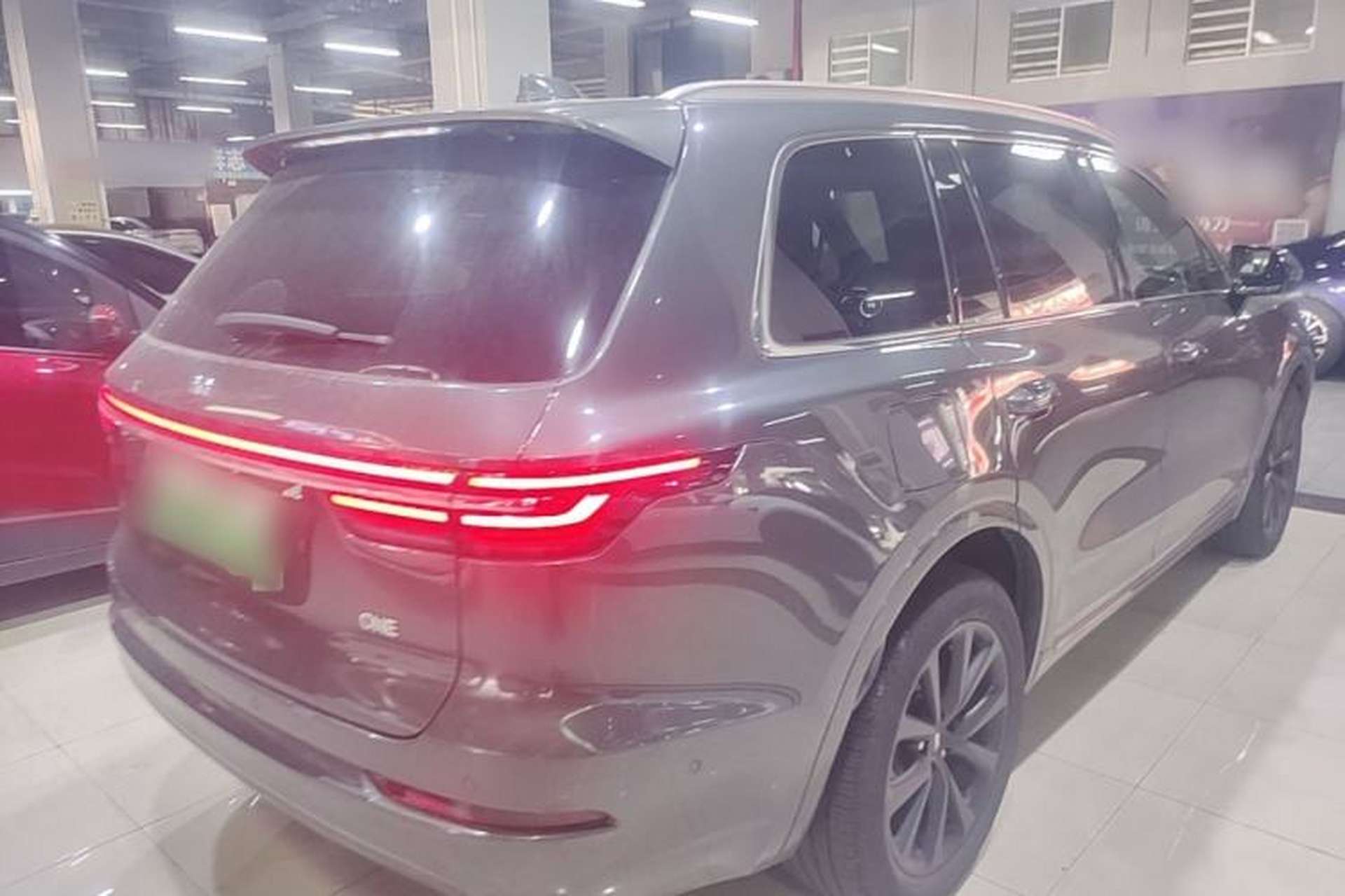 Used Li Auto ONE 2021 Extended-Range 6-Seater Version Rear Right 45 Deg