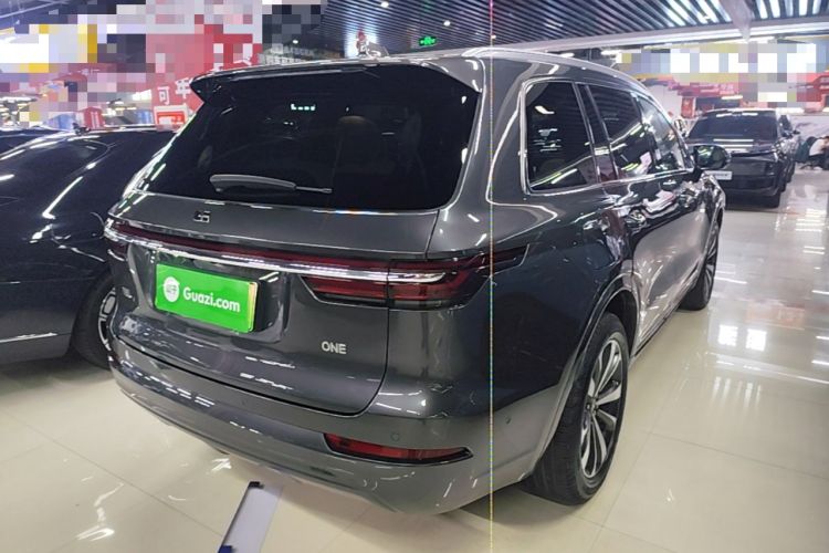 Used Li Auto ONE 2021 Extended-Range 6-Seater Version Rear Right 45 Deg