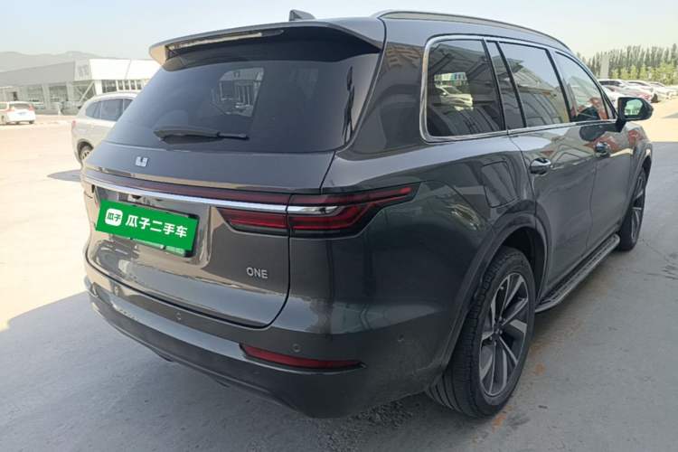 Used Li Auto ONE 2021 Extended-Range 6-Seater Version Rear Right 45 Deg