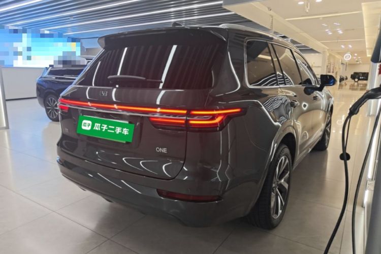 Used Li Auto ONE 2021 Extended-Range 6-Seater Version Rear Right 45 Deg