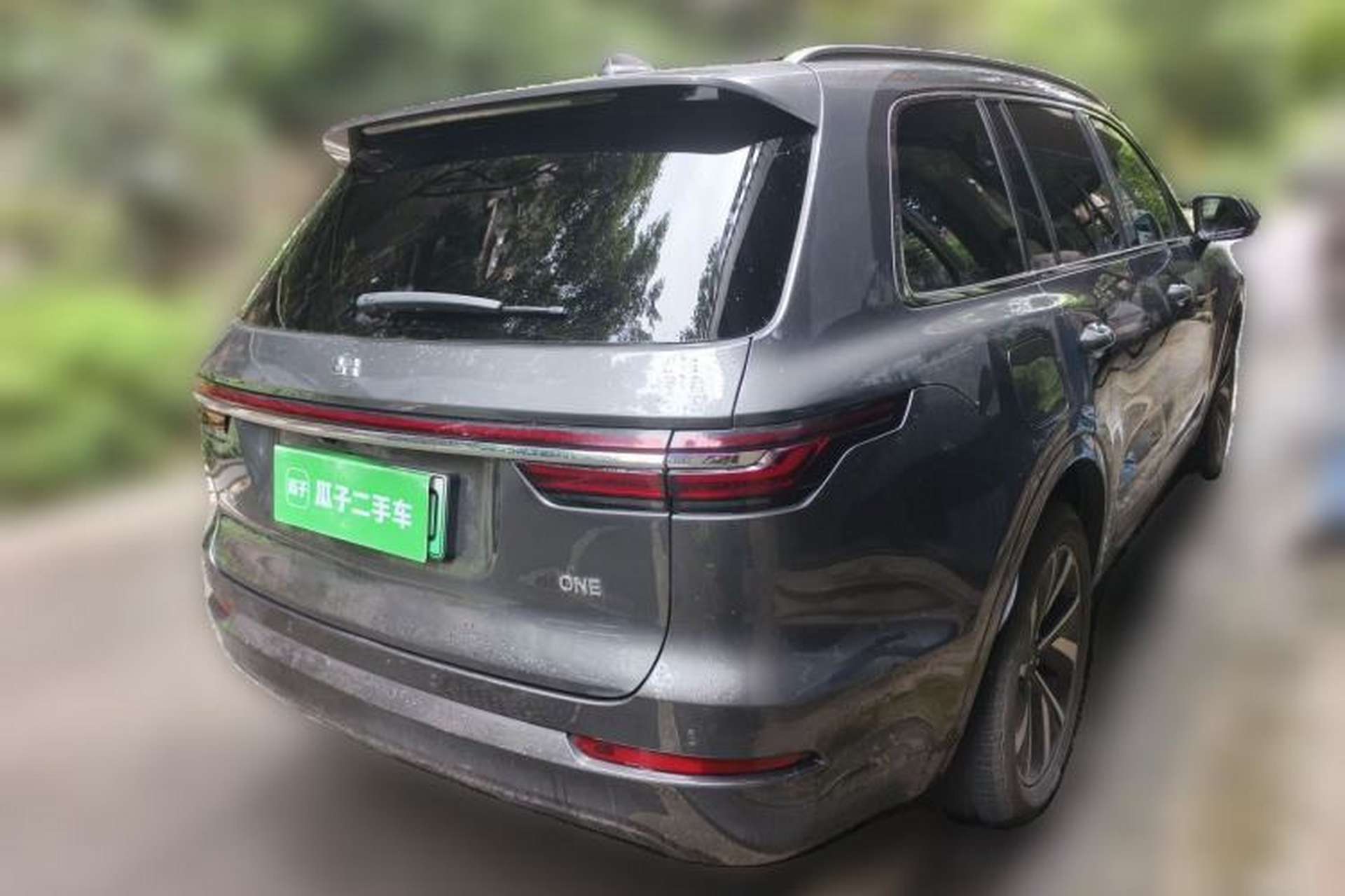 Used Li Auto ONE 2021 Extended-Range 6-Seater Version Rear Right 45 Deg