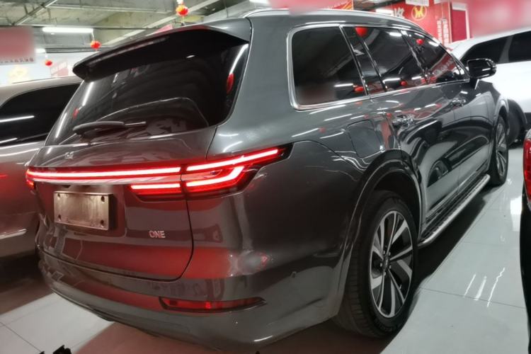 Used Li Auto ONE 2021 Extended-Range 6-Seater Version Rear Right 45 Deg