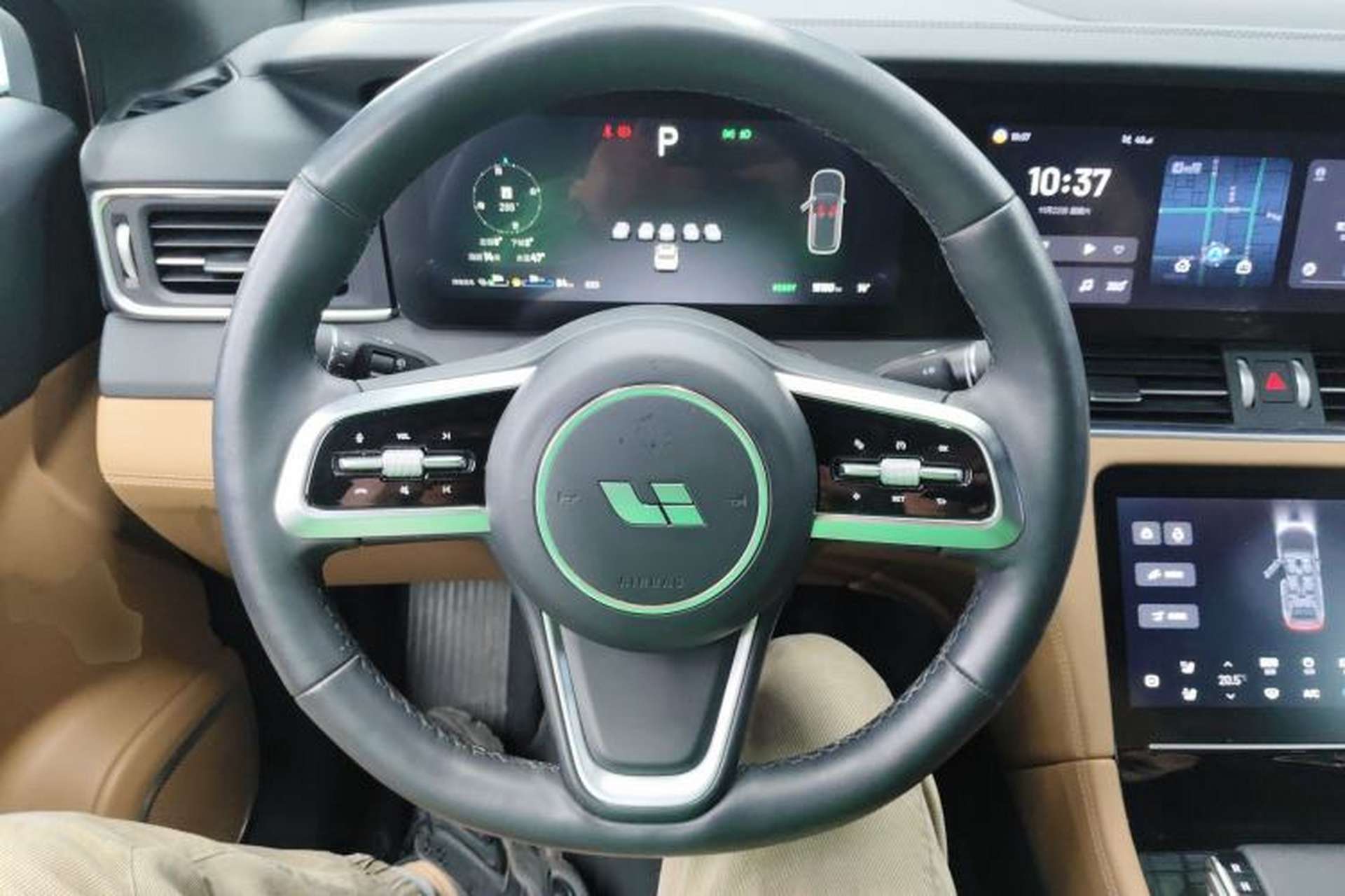 Used Li Auto ONE 2021 Extended-Range 6-Seater Version Steering Wheel