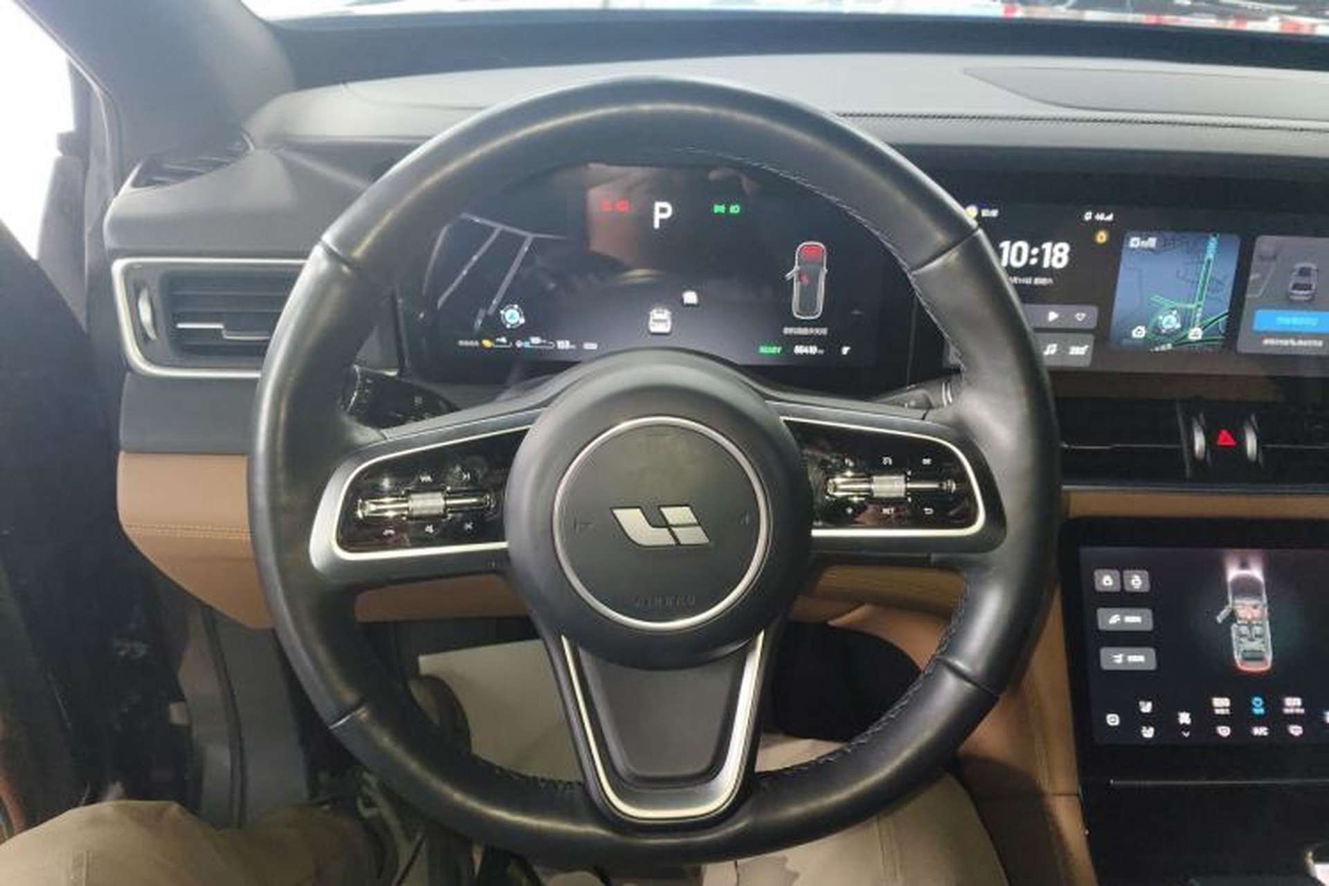 Used Li Auto ONE 2021 Extended-Range 6-Seater Version Steering Wheel