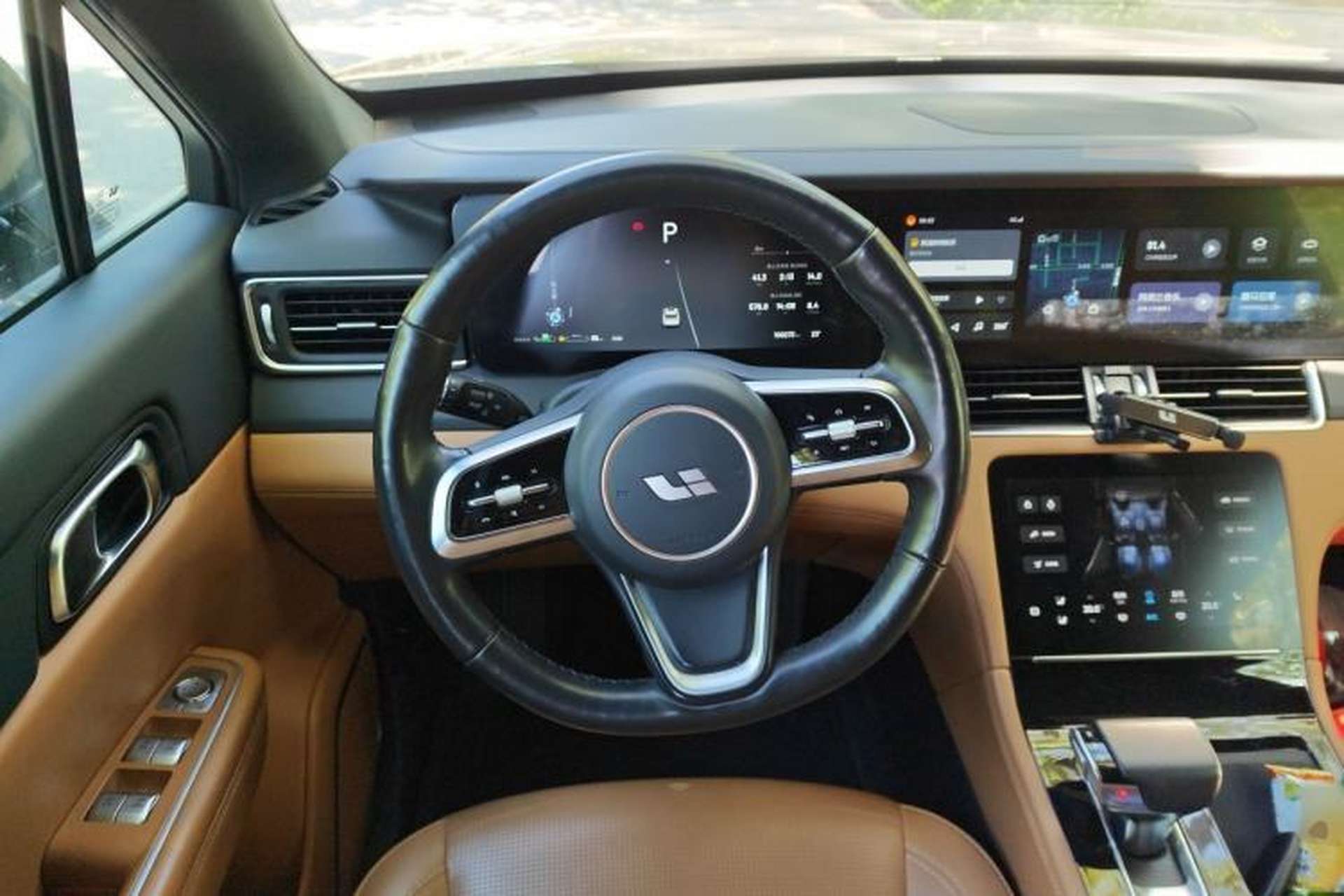 Used Li Auto ONE 2021 Extended-Range 6-Seater Version Steering Wheel